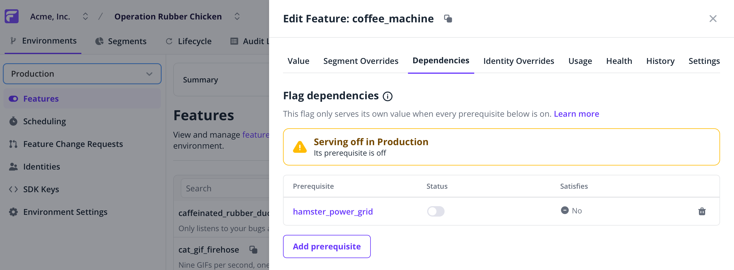 coffee_machine serving is off since hamster_power_grid is disabled
